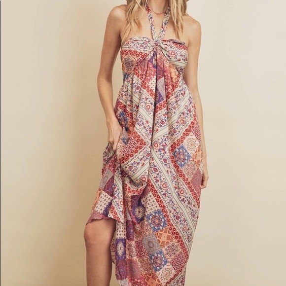 Dress Forum Halter Maxi Dress NWT - Picture 3 of 7